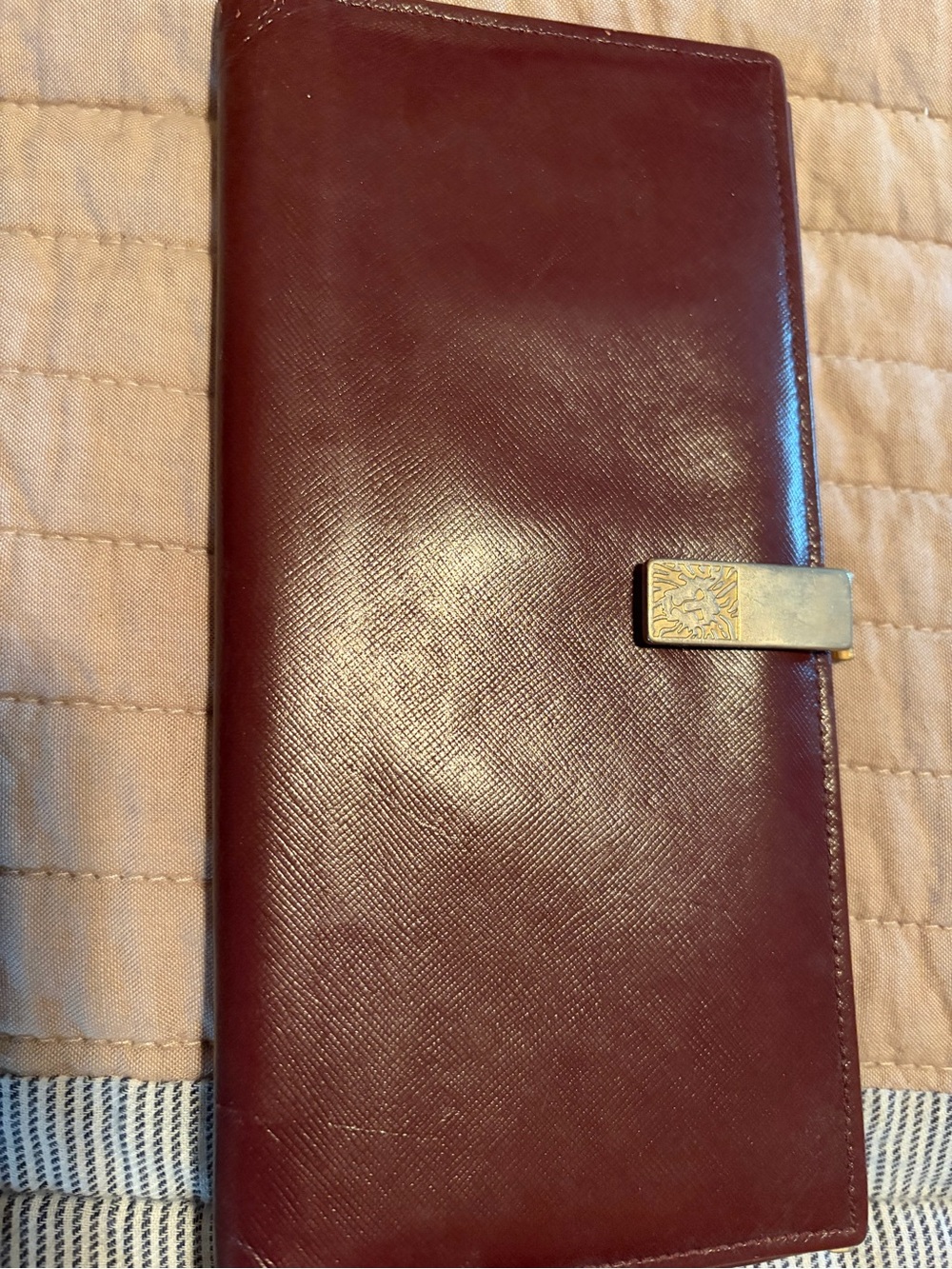 vintage Anne Klein St. Thomas Wallet